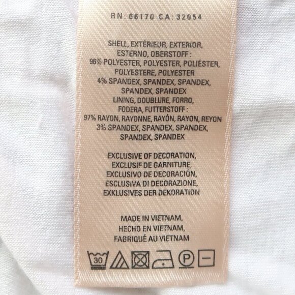 Maeve Anthropologie Blue Red Off-white Floral Print Bell-Sleeve Shift Dress S - Picture 10 of 11